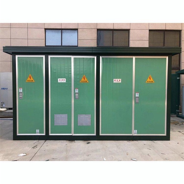 宣汉1600KVA欧式箱式变压器
